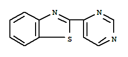 Benzothiazole, 2-(4-pyrimidinyl)-(6ci) Structure,99867-06-8Structure