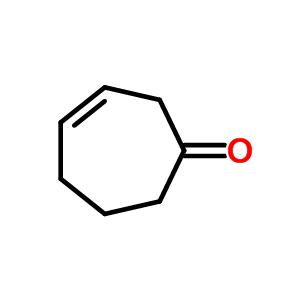 3-環(huán)庚烯-1-酮結(jié)構(gòu)式_1121-64-8結(jié)構(gòu)式