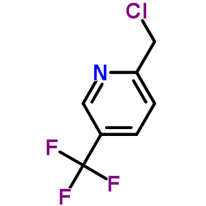 2-（氯甲基）-5-（三氟甲基）吡啶結構式_128790-14-7結構式
