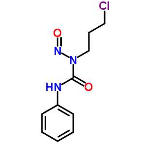 1-(3-氯丙基)-1-亞硝基-3-苯基-脲結(jié)構(gòu)式_13907-69-2結(jié)構(gòu)式