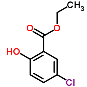 5-氯水楊酸乙酯結(jié)構(gòu)式_15196-83-5結(jié)構(gòu)式