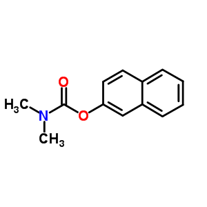 (9CI)-二甲基氨基甲酸 2-萘酯結構式_15300-41-1結構式
