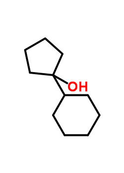 1-環(huán)己基環(huán)戊醇結(jié)構(gòu)式_16189-57-4結(jié)構(gòu)式