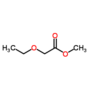 2-乙氧基乙酸甲酯結(jié)構(gòu)式_17640-26-5結(jié)構(gòu)式