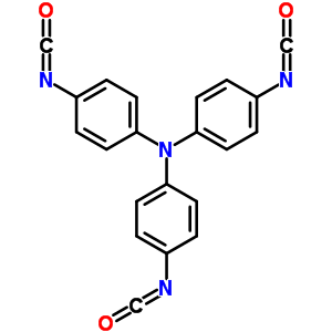 三(p-異氰?；交?胺結(jié)構(gòu)式_19759-70-7結(jié)構(gòu)式