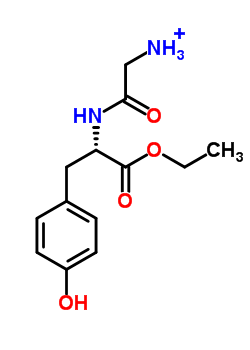 N-甘氨酰-L-酪氨酸水合物結構式_207300-83-2結構式