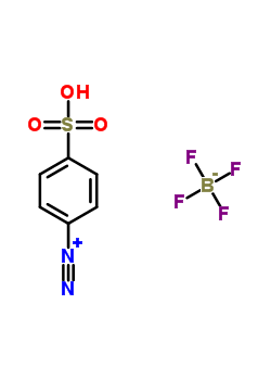 4-Sulfobenzenediazonium tetrafluoroborate Structure,2145-24-6Structure