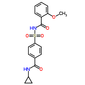 環(huán)丙磺酰胺結(jié)構(gòu)式_221667-31-8結(jié)構(gòu)式