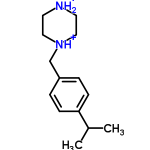 1-(4-異丙基芐基)哌嗪結構式_23145-95-1結構式