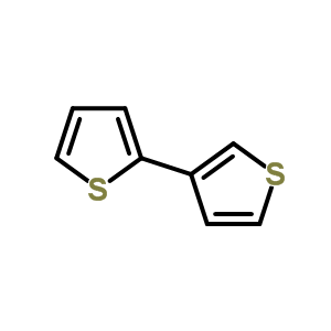 2,3-聯(lián)噻吩結(jié)構(gòu)式_2404-89-9結(jié)構(gòu)式