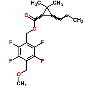Matofluthrin結構式_240494-70-6結構式