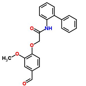 2-(4-甲?；?2-甲氧基苯氧基)乙酸, n-(2-聯(lián)苯)酰胺結(jié)構(gòu)式_247592-93-4結(jié)構(gòu)式