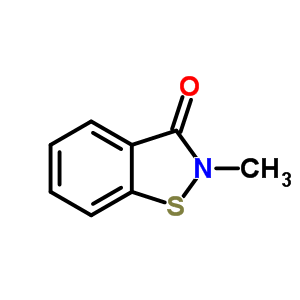 2-Methyl-1,2-benzothiazol-3(2h)-one Structure,2527-66-4Structure