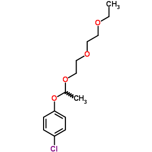 1-氯-4-[1-[2-(2-乙氧基乙氧基)乙氧基]乙氧基]-苯結構式_25486-74-2結構式