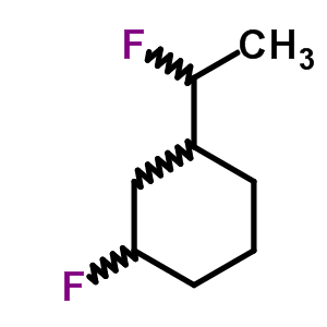1-氟-3-(1-氟乙基)-環(huán)己烷結(jié)構(gòu)式_2556-95-8結(jié)構(gòu)式