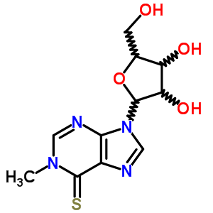 (9CI)-1-甲基-6-硫代-肌苷結(jié)構(gòu)式_26001-41-2結(jié)構(gòu)式