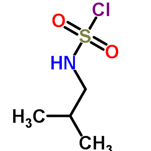 異丁基磺酰氯結(jié)構(gòu)式_26118-68-3結(jié)構(gòu)式