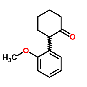 2-(2-甲氧基苯基)-環(huán)己酮結構式_2702-90-1結構式