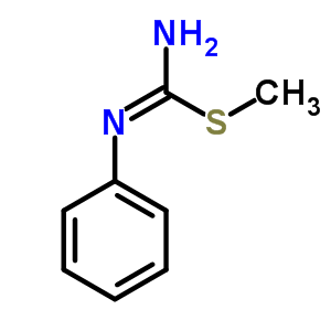 1-甲基磺?；?n-苯基甲脒結(jié)構(gòu)式_27806-84-4結(jié)構(gòu)式