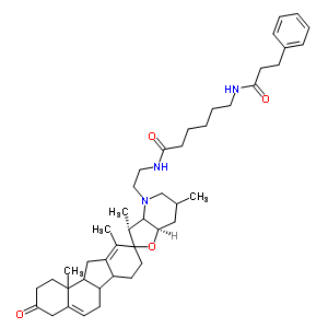 3-酮-n-氨基乙基-n-氨基己?；淙夤瘐；h(huán)丙胺結構式_306387-90-6結構式
