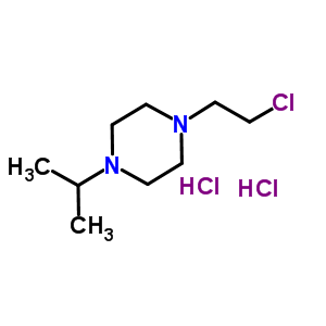 1-(2-氯乙基)-4-異丙基哌嗪雙鹽酸鹽結(jié)構(gòu)式_314725-91-2結(jié)構(gòu)式
