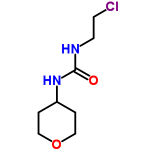 1-(2-氯乙基)-3-(四氫-2H-吡喃-4-基)脲結(jié)構(gòu)式_33021-60-2結(jié)構(gòu)式