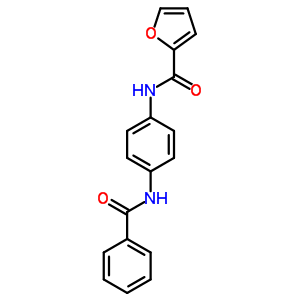 N-[4-(苯甲?；被?苯基]-2-呋喃羧酰胺結(jié)構(gòu)式_333397-84-5結(jié)構(gòu)式