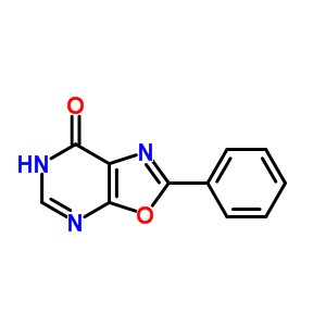 2-苯基-噁唑并[5,4-d]嘧啶-7(6H)-酮結構式_33360-18-8結構式