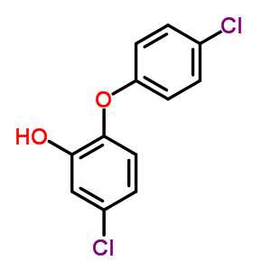 5-Chloro-2-(p-chlorophenoxy)phenol Structure,3380-30-1Structure