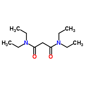 N,N,N,N-四乙基丙二酰胺結(jié)構(gòu)式_33931-42-9結(jié)構(gòu)式