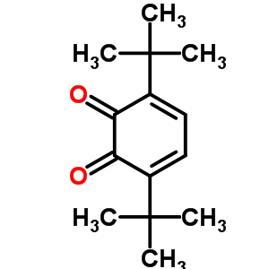 3,6-二-叔丁基-o-苯醌結(jié)構(gòu)式_34105-76-5結(jié)構(gòu)式
