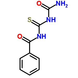 1-苯甲酰-2-硫代聯(lián)脲結構式_34277-78-6結構式