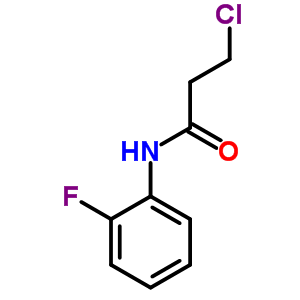 3-氯-N-(2-氟-苯基)-丙酰胺結(jié)構(gòu)式_349097-66-1結(jié)構(gòu)式