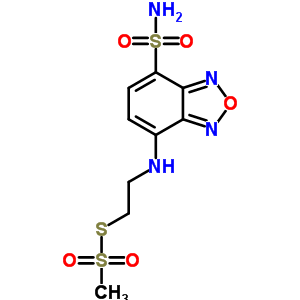 N-[4-(氨基磺?；?-2,1,3-苯并xa二氮雜l-7-基]-2-氨基乙基 甲烷硫代磺酸酯結(jié)構(gòu)式_352000-01-2結(jié)構(gòu)式