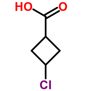 3-氯環(huán)丁烷羧酸結(jié)構(gòu)式_35207-71-7結(jié)構(gòu)式