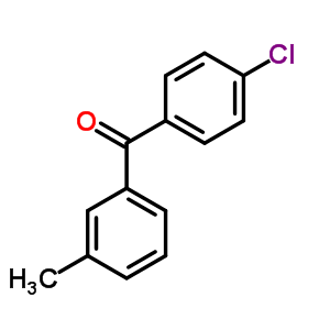 4-氯-3-甲基苯甲酮結(jié)構(gòu)式_35256-82-7結(jié)構(gòu)式