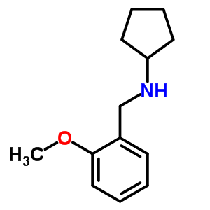 環(huán)戊基-(2-甲氧基芐基)-胺結構式_353777-76-1結構式
