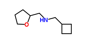 環(huán)丁基-n-((四氫呋喃-2-基)甲基)甲胺結(jié)構(gòu)式_356539-88-3結(jié)構(gòu)式