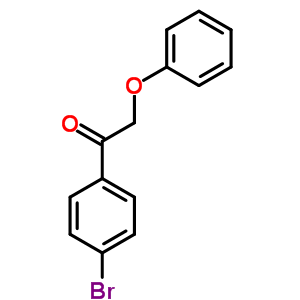 Para溴苯乙酮苯醚結構式_36372-16-4結構式