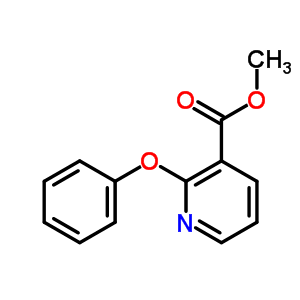 2-苯氧基煙酸甲酯結構式_36701-88-9結構式