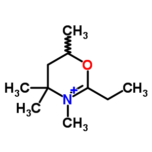 2-乙基-3,4,4,6-四甲基-1-噁-3-氮雜-2-環(huán)己烯結(jié)構(gòu)式_36808-99-8結(jié)構(gòu)式