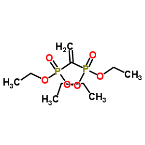 乙烯亞基二膦酸四乙酯結(jié)構(gòu)式_37465-31-9結(jié)構(gòu)式
