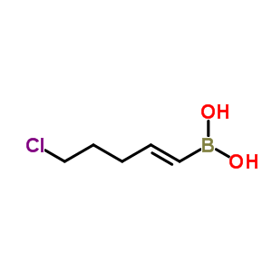 (E)-5-氯-1-戊烯硼酸結(jié)構式_37490-32-7結(jié)構式