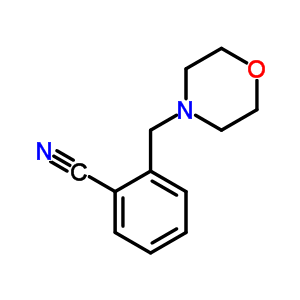 2-(嗎啉-4-甲基)苯甲腈結構式_37812-33-2結構式