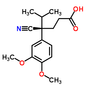 (R)-(+)-維拉帕米酸結(jié)構(gòu)式_38175-99-4結(jié)構(gòu)式