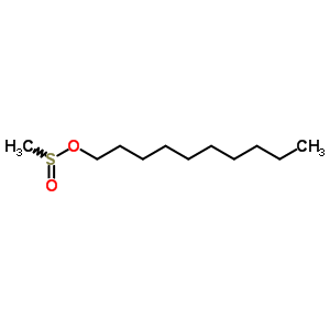 1-甲基亞磺?；趸锿榻Y構式_41892-36-8結構式