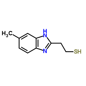 1H-benzimidazole-2-ethanethiol,5-methyl-(9ci) Structure,4198-61-2Structure