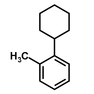 1-環(huán)己基-2-甲苯結(jié)構(gòu)式_4501-35-3結(jié)構(gòu)式