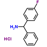 C-(4-氟-苯基)-C-苯基-甲基胺鹽酸鹽結(jié)構(gòu)式_451503-41-6結(jié)構(gòu)式