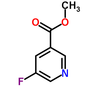 5-氟煙酸甲酯結構式_455-70-9結構式